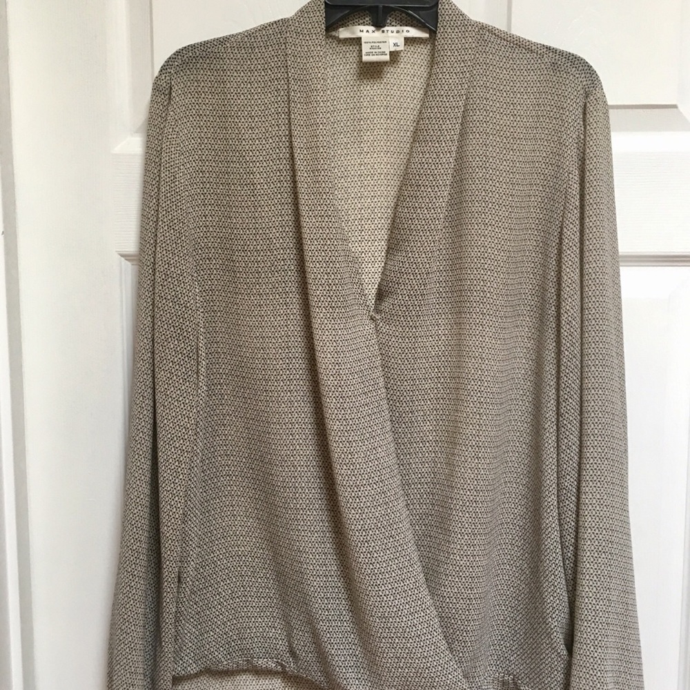 Max Studios Wrap Blouse